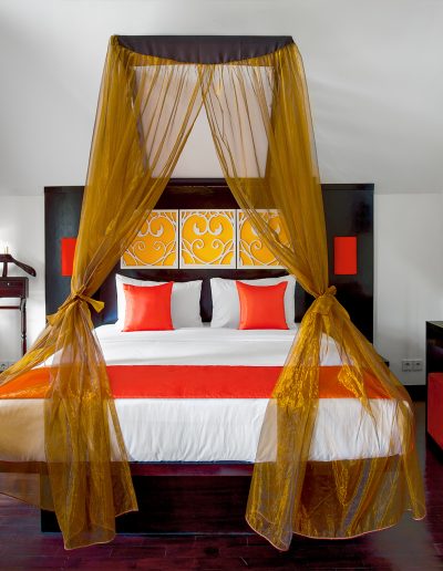 Zimmer, Hotel, Bett, Indonesien, Villa, Doppelbett